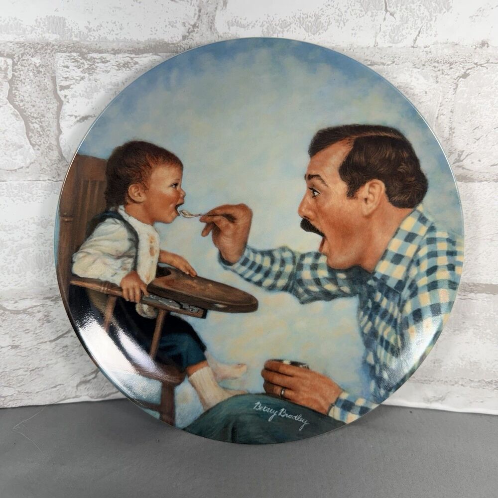"Open Wide" Plate By Americana Betsy Bradley-Certified With Original Box